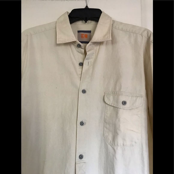HUGO BOSS BOSS ORANGE , size L , mens shirt long sleeves , button down - Picture 3 of 16